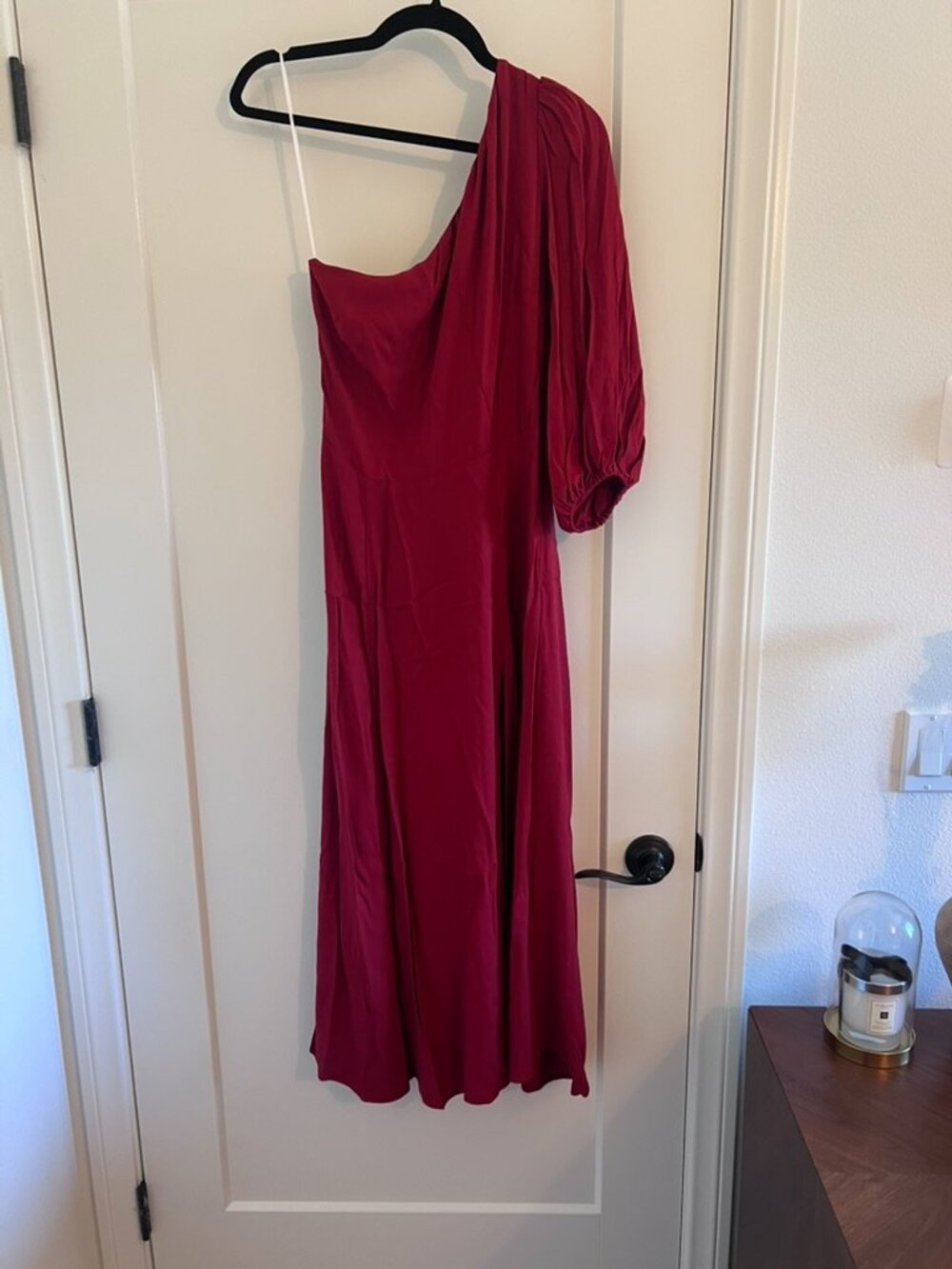 New Reformation Lawrence Dress Red - Picture 3 of 5